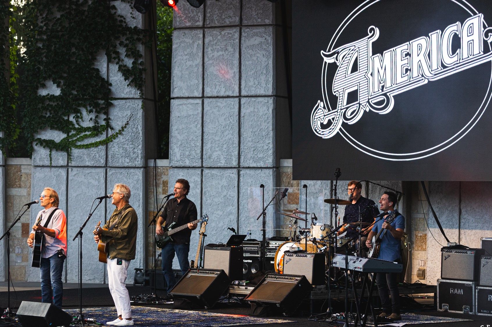 America - The Band live in concert